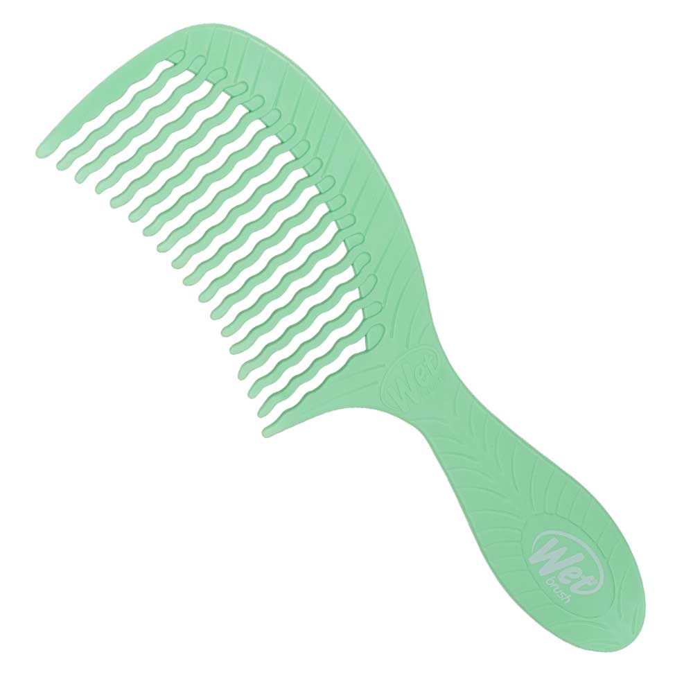 WetBrush Go Green Detangling Comb Aqua - Home Hairdresser