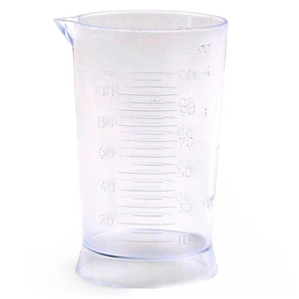 Salon Smart Plastic Measuring Cup 100ml - Home Hairdresser Salon Smart Plastic Measuring Cup 100ml - Home Hairdresser