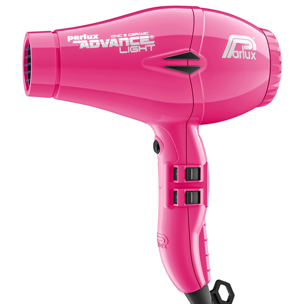 Parlux Advance Light Ceramic and Ionic Hair Dryer Pink - Home Hairdresser