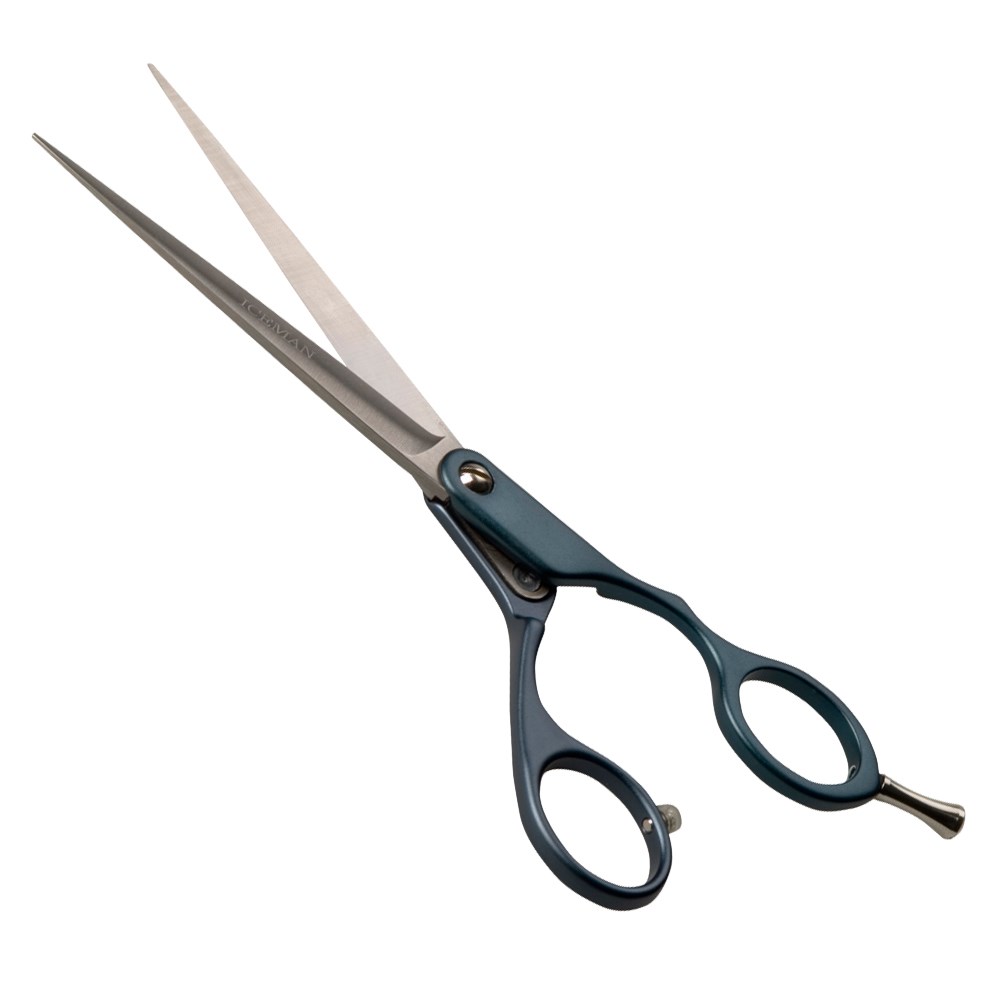 Iceman 6.5 Cool Blue Scissors - Hand Honed Blades - Home Hairdresser