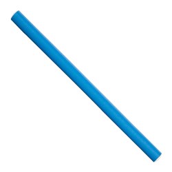 Hair FX Long Flexible Hair Rollers Blue 12pk