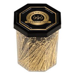 Premium Pin Company 999 Fringe Pins 2.4” Gold