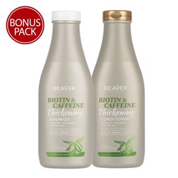 Beaver Biotin and Caffeine Thickening Duo