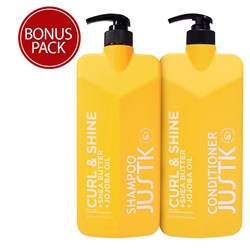 JustK Curl and Shine Duo 1L