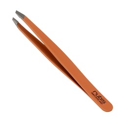 Rubis Slant Tweezer Dark Orange