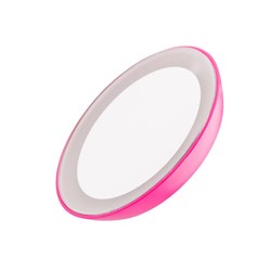 Tweezerman LED Lighted 15x Mirror Pink Home Hairdresser