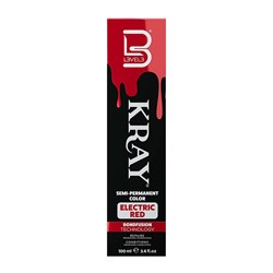 LVL3 ELECTRIC RED SEMI COLOR 200100 100ML SEMI PERMANENT KRAY LEVEL3 L3VEL3