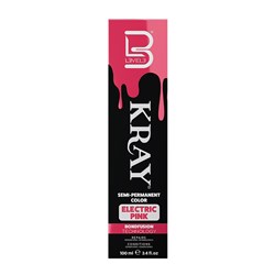 LVL3 KRAY COLOR ELE PINK 100ML 200102 SEMI PERMANENT COLOUR ELECTRIC LEVEL3 L3VEL3