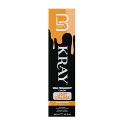 LVL3 KRAY COLOR LT ORANGE 100 200114 100ML SEMI PERMANENT LIGHT ORANGE LEVEL3 L3VEL3