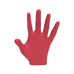 LVL3 NITRILE GLOVES RED-ISH SM 11300 100PC LEVEL3 L3VEL3