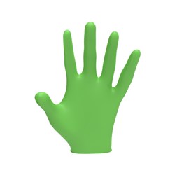 L3VEL3 Nitrile Gloves Lime Medium 100pk