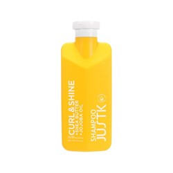 JUSTK CURL & SHINE SHAMPO 300m SHEA BUTTER & JOJOBA OIL SHAMPOO
