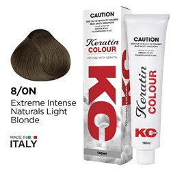 Keratin Colour Permanent Colour 8/ON Extreme Intense Naturals Light Blonde