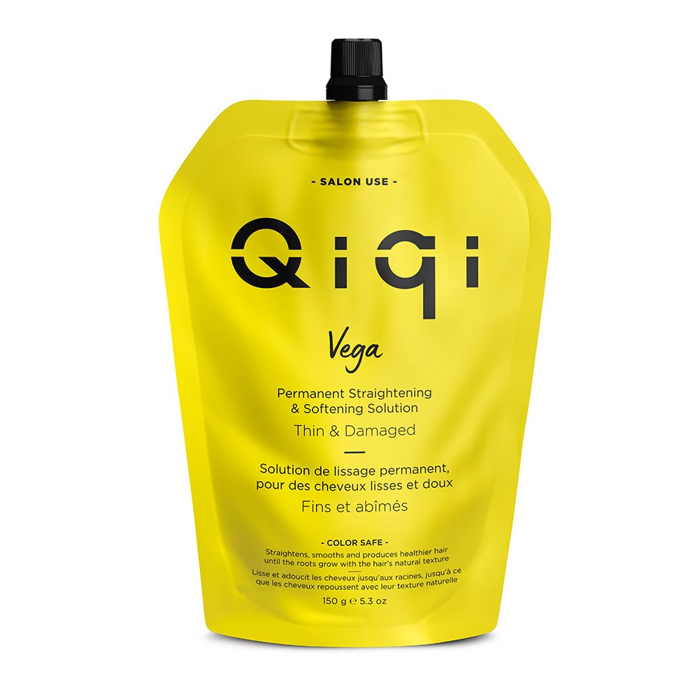 Qiqi Vega Permanent Hair Straightening Thin Damaged - Home Hairdresser