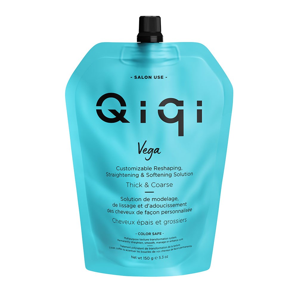 Qiqi Vega Permanent Hair Straightening Thick Coarse - Home Hairdresser Qiqi Vega Permanent Hair Straightening Thick Coarse - Home Hairdresser