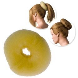 <p>Hair padding, including hair donuts, help you create perfect updos and upstyles, such as chignons and beautiful bridal styles. Volumizer padding creates height in the crown area for the illusion of extra volume in a chignon or classic, chic bun.&nbsp;</p><p></p><p></p>