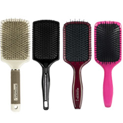 <p><span style="font-size: 12px;"><span style="color: #5c5a58;"><strong>Paddle brushes</strong>&nbsp;are essential for smooth, silky and&nbsp;<em>frizz-free hair</em>. With a large cushion base of bristles,&nbsp;<em>paddle hair brushes</em> are ideal for long and thick hair. A must-have for blow-drying naturally straight hair or finishing wavy and curly hair.&nbsp;More</span><span style="color: #5c5a58;">&nbsp;in&nbsp;</span><a href="/hair-brushes-and-combs" title="Hair brushes and combs">Hair brushes and combs</a>&nbsp;and also in <a href="/hair-supply" title="hair supply">hair supply</a><span style="color: #5c5a58;">.</span></span></p>