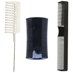 <span style="color: #5c5a58; font-size: 12px;">Home Hairdresser's selection of <strong>speciality combs</strong> includes combs for highlighting and foiling hair with colour, combs with razors which are ideal for men&rsquo;s haircuts and lice combs. As the Australian authorized stockist for all brands we carry. More</span><span style="color: #5c5a58; font-size: 12px;">&nbsp;in&nbsp;</span><a href="/hair-brushes-and-combs" title="Hair brushes and combs" style="font-size: 12px;">Hair brushes and combs</a><span style="color: #5c5a58; font-size: 12px;">.</span>