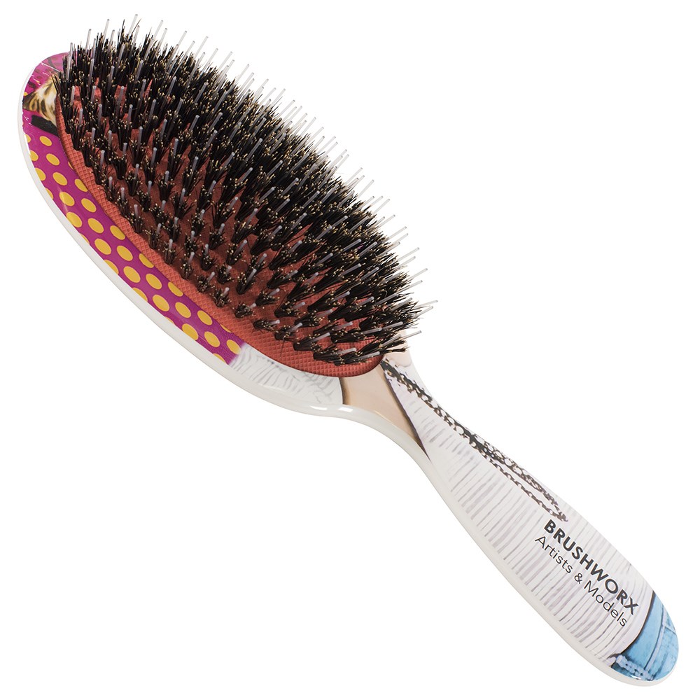Brushworx Artists and Models Cushion Hair Brush All About Me Home