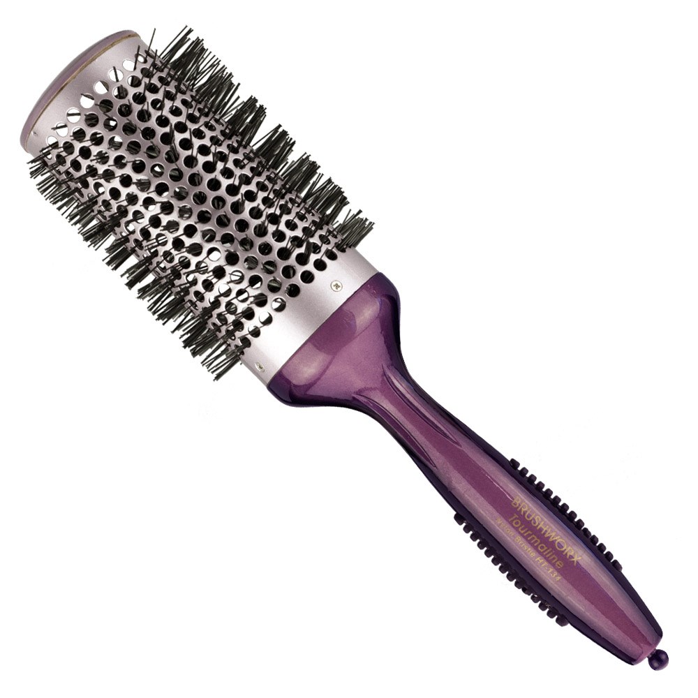 Brushworx Tourmaline Hot Tube Hair Brush Large Home Hairdresser