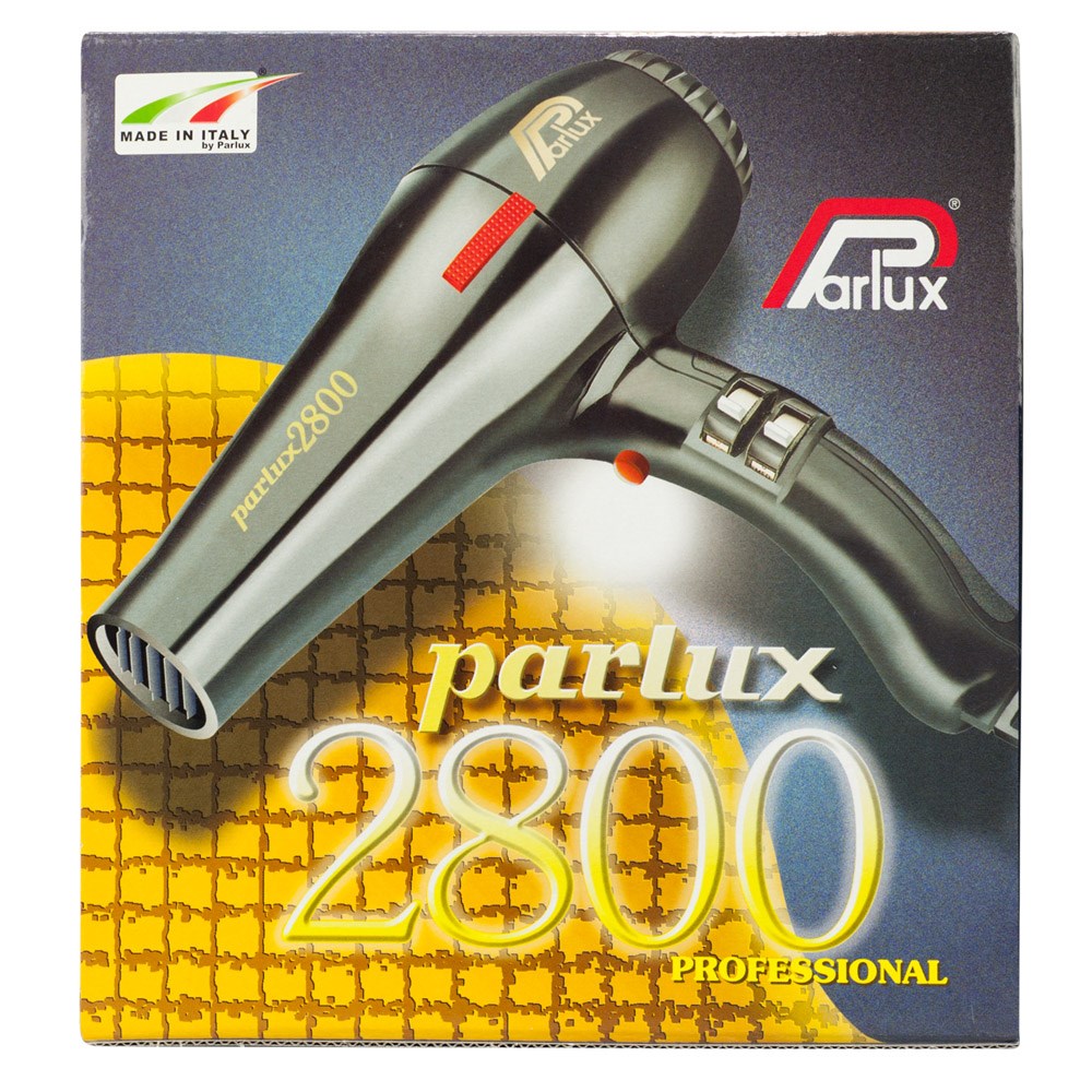 Parlux 2800 Superturbo Hair Dryer Black - Home Hairdresser