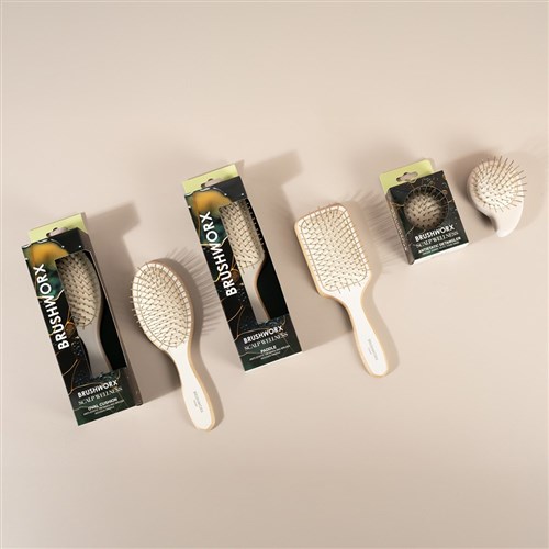 Brushworx Scalp Wellness Cushion Brush