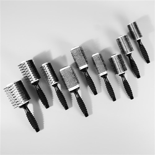 Brushworx Smooth n Curl Ceramic Porcupine Brush Small