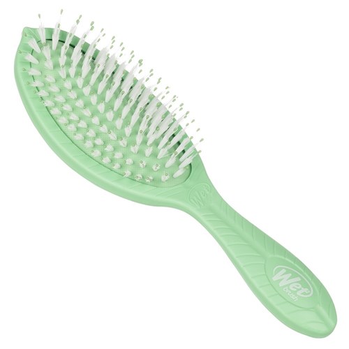 WetBrush Go Green Shine Hair Brush Aqua 