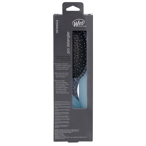 WetBrush Pro Super Slick Detangler Silver