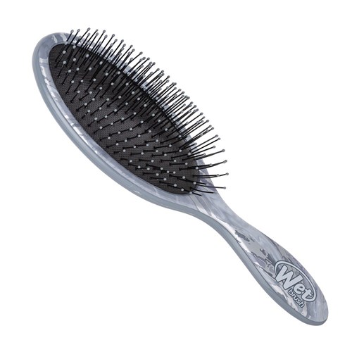 WetBrush Metallic Marble Detangler Silver 