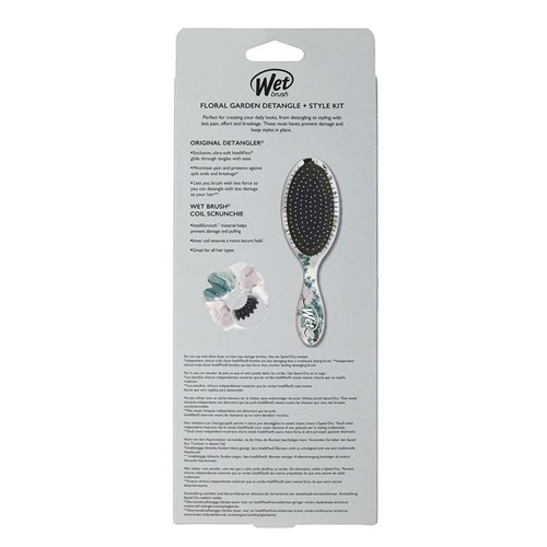 WetBrush Floral Garden Detangle Style Kit
