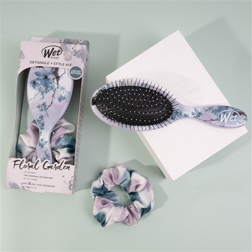 WetBrush Floral Garden Detangle Style Kit