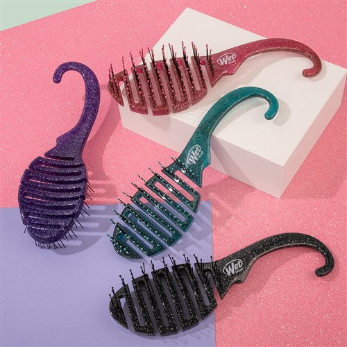 WetBrush Shower Detangler Green Glitter