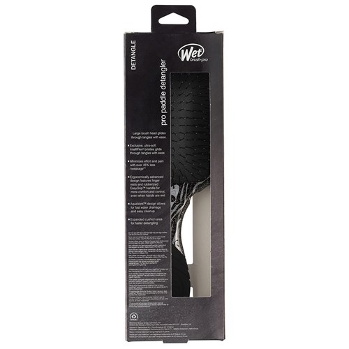 WetBrush Pro Paddle Sparkle Detangler Charcoal