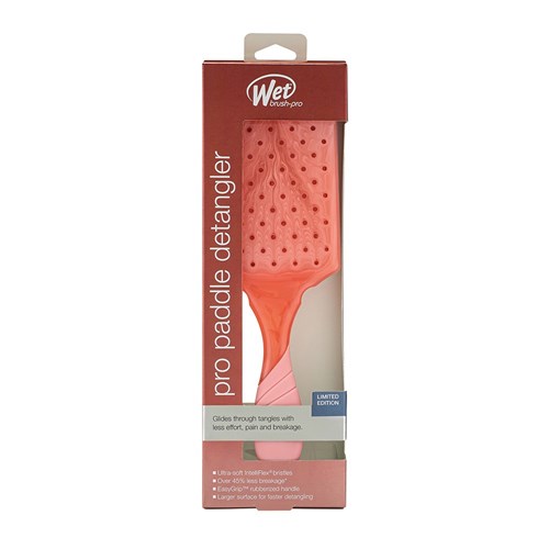 WetBrush Pro Hydro Tie Dye Paddle Detangler Peach