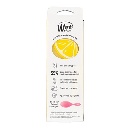 WetBrush Tutti Fruitti Mini Detangler Lemon