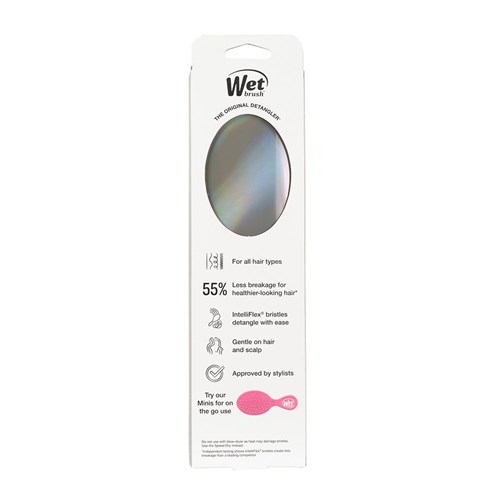 WetBrush Iridescence Icon Detangler Chrome