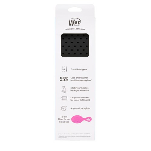 WetBrush Frost Paddle Detangler Black