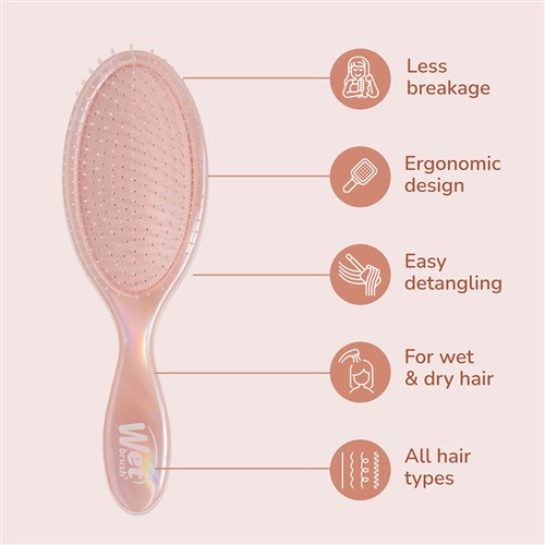 WetBrush Holographic Detangler Kit Pink
