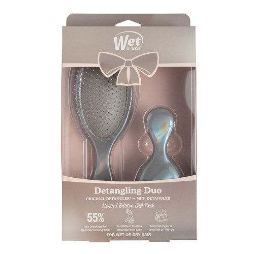 WetBrush Holographic Detangler Kit Chrome