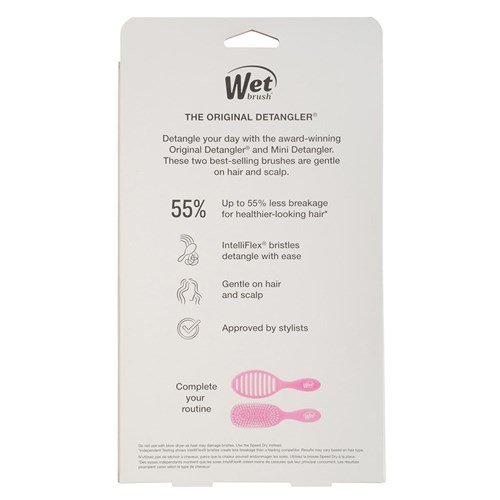 WetBrush Holographic Detangler Kit Chrome