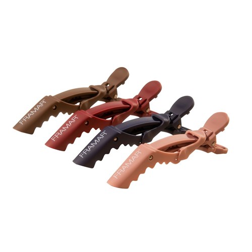 Framar Gator Grip Clips 4pk Dark Academia