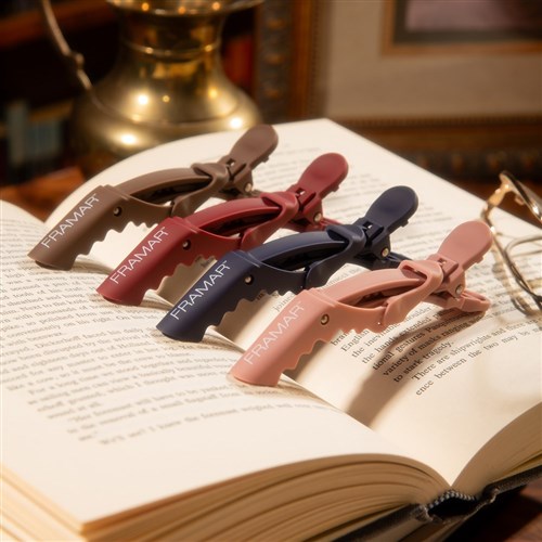 Framar Gator Grip Clips 4pk Dark Academia