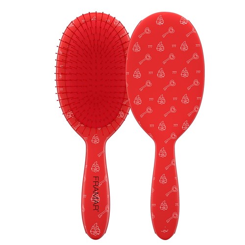Framar Detangle Hair Brush Get Lucky Red