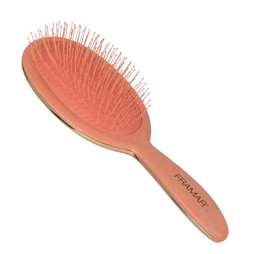 Framar Detangle Hair Brush Baecation Coral