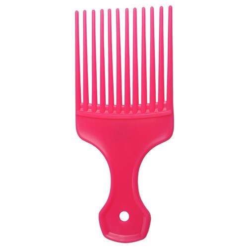 Salon Smart Afro Hair Comb, Pink - Home Hairdresser