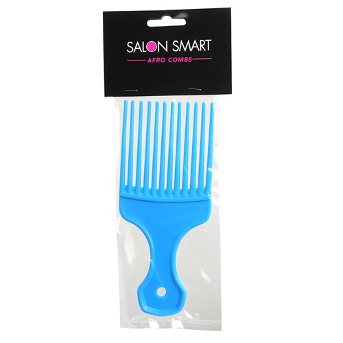Salon Smart Afro Hair Comb, Blue