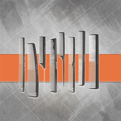 Silver Bullet Carbon Wide Teeth Cutting Hair Comb