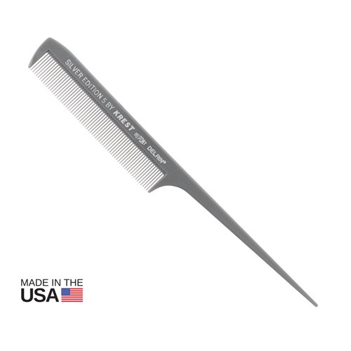 Krest Silver Edition No. 5 Regular Plastic Tail Comb 21.5cm