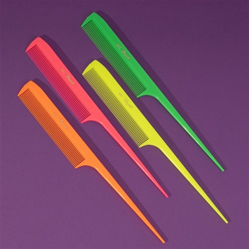 Krest Cleopatra 441 Plastic Tail Comb - Teal 21.5cm